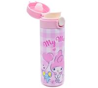 Cartoon Gourde Isotherme Enfant, Dessin Cartoon En Acier Inoxydable Gourde Isotherme Bouteille D'eau Réutilisable Tasse Therm Portable Therm en Acier Inox 420ML 1