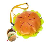 Cartoon Hamburger - à burger, de cheeseburger | à école drôle à la mode, de voyage en plein air pratique pour et adultes, robuste et élégant pour les déplacements, With pendant, Se référer à la