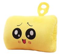 Cartoon Hand Pillow Hand Warmer Nap Weak Hero Class 1 Arm Pillow Non Electrical Travel Essentials Children's Day Gifts(Yellow) .