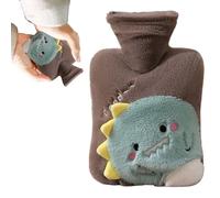 Cartoon Heat Pocket-réutilisable 1000 ml Bouteille thermique thermique | Chaussage de lit avec couverture moelleuse pour les nuits d'hiver, les pieds, la taille, la thérapie de confort apaisante, la r