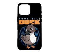 Cartoon Hook Bill Duck, Oiseaux d'eau, Amoureux des Animaux, adorables Canards Coque pour iPhone 16 Pro Max