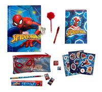 CARTOON Journal secret enfant avec accessoires Spiderman Marvel Journal avec cadenas agenda stylos papeterie