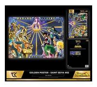 Cartoon Kingdom - Golden Poster Saint Seiya - Knight Saint 40X30cm - 3760375863217