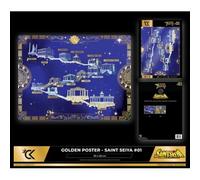 Cartoon Kingdom - Golden Poster Saint Seiya - Sanctuaire 40X30cm - 3760375862289