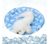 Cartoon Large Dog Cooling Mat, Pet Cooling Pad
