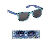 CARTOON Lunettes de soleil enfant Mickey Disney avec étui de lentilles rectangulaires avec protection filtre UV401