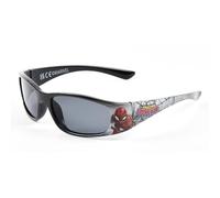 CARTOON Lunettes de soleil pour enfant Spider-Man UV400 Cat.3, verres acryliques, monture en polycarbonate, légère et résistante, design sportif enveloppant, Marvel idée cadeau