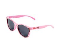 CARTOON Lunettes de soleil rectangulaires Minnie Mouse UV400 Cat.3 pour fille, verres acryliques, monture en polycarbonate, légère et résistante, design coloré Disney, idée cadeau