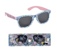 CARTOON Lunettes de soleil Stitch et Angel pour fille Verres miroir UV400 Cat.3 Protection UVA/B/C Monture légère Disney Étui inclus Idée cadeau, Stitch Bleu 1