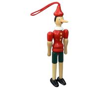 CARTOON Marionnette en bois Pinocchio marionnette articulée figure en bois 15 cm