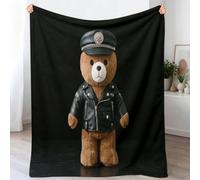 Cartoon Mignon Couverture pour Enfant, 150 x 200 cm Douce Chaude Couverture