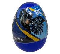 CARTOON Mini Œuf Surprise Batman 5 Pièces avec Accessoires de Papeterie Couleurs et Dessins pour Enfants