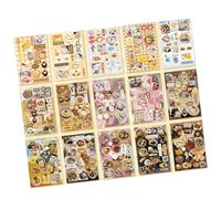 Cartoon Miniature Scene Autocollant Fun Décorage Miniature Pour Pour Adulte De Scrapbooking Craft Embellissement Téléphone Artistique Décoration