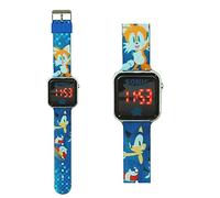 CARTOON Montre-bracelet numérique écran led, bracelet en silicone pour enfants, Sonic, Sport