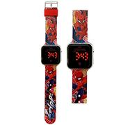 CARTOON Montre-bracelet numérique écran led, bracelet en silicone pour enfants, Spiderman
