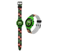 CARTOON Montre-bracelet numérique pour enfants dans un emballage moulé, Minecraft, jouet