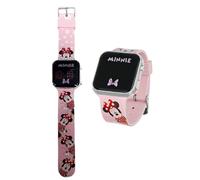 CARTOON Montre de poignet numérique, écran LED, bracelet en silicone, pour enfants, Minnie.