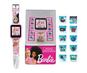 CARTOON Montre interactive Barbie smartwatch pour filles filles multifonction rechargeable avec USB
