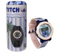 CARTOON Montre numérique pour enfants avec boîte tirelire en étain, écran 3 cm, bracelet en caoutchouc réglable, 21 cm, boîtier ABS et alliage, batterie LR41, idée cadeau pour enfant