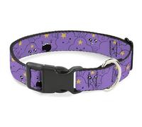 Cartoon Network Collier pour chien avec boucle en plastique, libération rapide, facile à régler, Adventure Time Lumpy Space Princess, 21,6 à 30,5 cm de large
