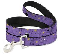 Cartoon Network Laisse pour chien Adventure Time Lumpy Space Princess Expressions Lavande, 1,2 m de long, 3,8 cm de large