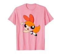 Cartoon Network Powerpuff Girls Blossom T-Shirt, Homme, Rose, XL
