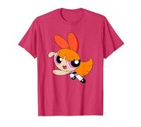 Cartoon Network Powerpuff Girls Blossom T-Shirt, Homme, Rouge Chiné, L