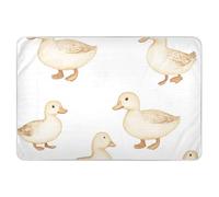 Cartoon Pet Duck Surmatelas réutilisable pour tout-petits, imperméable, lavable, tapis d'apprentissage de la propreté antidérapant pour bébé garçon et fille, 132,1 x 86,4 cm (L x l)