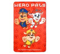 CARTOON Plaid Paw Patrol pour enfants 100 x 150 cm couverture souple en polaire 100 % polyester 220 GSM chaud et léger idéal pour une chambre ou un canapé