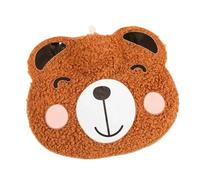 Cartoon Plush Bear Hot Water Bottle Filling Velvet Small Portable Student Hand Warmer Cute Warm Bag(07 300ml)