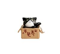 Cartoon Poor Box, Modèle Mignon de Chat pour la Maison, Décoration de Voitures, en Matériau en PVC Couleur Vibrante Utilisation Durable, Grande Idée , Conception Exquise, Décoration Polyvalente avec
