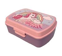 CARTOON Porte-goûter Licorne, Boîte à Déjeuner, École, Loisirs, Rose