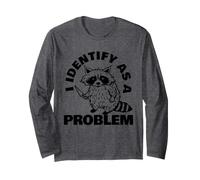Cartoon Raton Laveur I Identify as a Problem Manche Longue