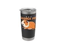 Cartoon Rex Cochon d'Inde Amant des Animaux Cochons d'Inde mignons Gobelet isotherme en acier inoxydable double paroi