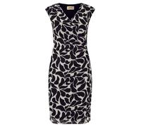 Cartoon Robe décontractée sans Manches pour Femme, Blanc/Noir, 38