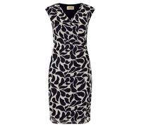 Cartoon Robe décontractée sans Manches pour Femme, Blanc/Noir, 38