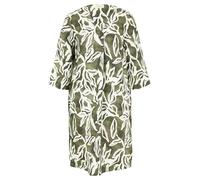Cartoon Robe d'été pour Femme avec Motif, Crème/Vert., 38