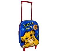 CARTOON Sac à dos de maternelle avec trolley sac d'école avec poignée extensible pour enfants, Simba, 28 x 22 x 10 cm / 52 x 22 x 10 cm