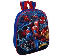 CARTOON Sac à dos de maternelle, images en relief, 3D, sac d'école, loisirs, sac à dos pour enfants, Spiderman (4)