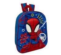 CARTOON Sac à dos de maternelle, images en relief, 3D, sac d'école, loisirs, sac à dos pour enfants, Spidey