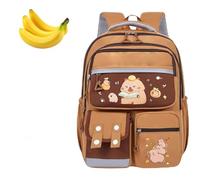 Cartoon sac à dos - Supplies Haversack Kids, mignon Storage Animal Capybara |, Soupche d'impression à la mode étanche grande capacité pour la maternelle, excursion d'une journée e danse 16.5