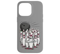 Cartoon Scared Bowling Pins - Funny Sport Bowler Tee Coque pour iPhone 14 Pro Max