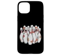 Cartoon Scared Bowling Pins - Funny Sport Bowler Tee Coque pour iPhone 15 Plus