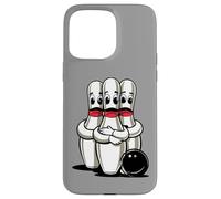 Cartoon Scared Bowling Pins - Funny Sport Bowler Tee Coque pour iPhone 15 Pro Max