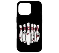 Cartoon Scared Bowling Pins - Funny Sport Bowler Tee Coque pour iPhone 16 Pro