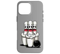 Cartoon Scared Bowling Pins - Funny Sport Bowler Tee Coque pour iPhone 16 Pro Max