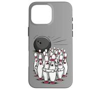 Cartoon Scared Bowling Pins - Funny Sport Bowler Tee Coque pour iPhone 16 Pro Max