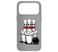 Cartoon Scared Bowling Pins - Funny Sport Bowler Tee Coque pour iPhone 17 Pro Max