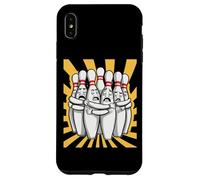 Cartoon Scared Bowling Pins - Funny Sport Bowler Tee Coque pour iPhone XS Max
