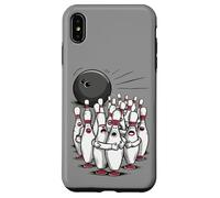 Cartoon Scared Bowling Pins - Funny Sport Bowler Tee Coque pour iPhone XS Max